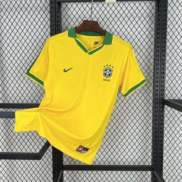 Brazil 1997 Home Jersey — Retro Classic
