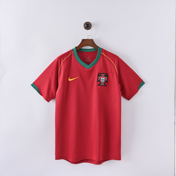 2006 Portugal Home Jersey — Retro Classic