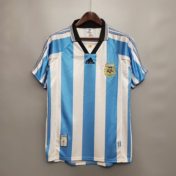 Argentina 1998 Home Jersey — Retro Classic