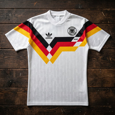 1990 West Germany Home Jersey — Retro Classic