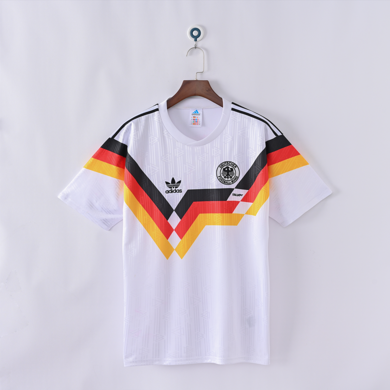 1990 West Germany Home Jersey — Retro Classic