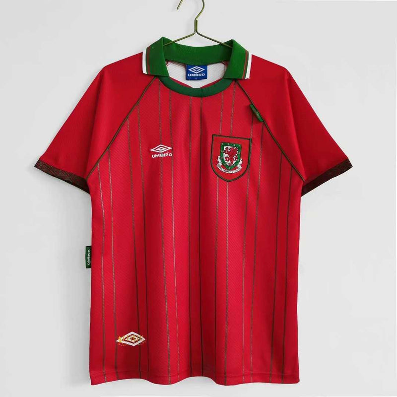 Wales 1996 Home Jersey — Retro Classic
