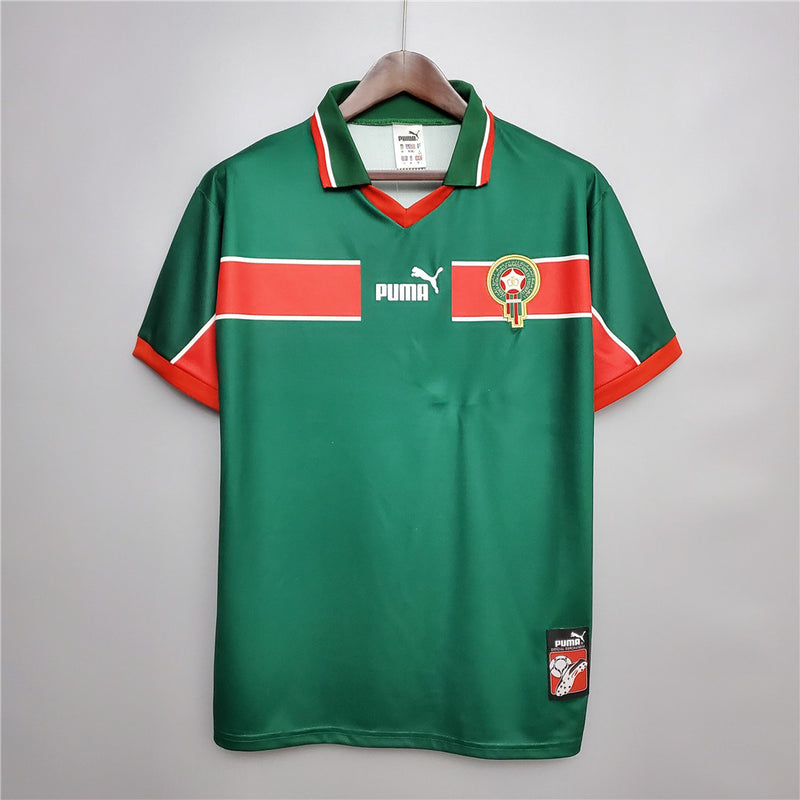 Morocco 1998 Home Jersey — Retro Classic