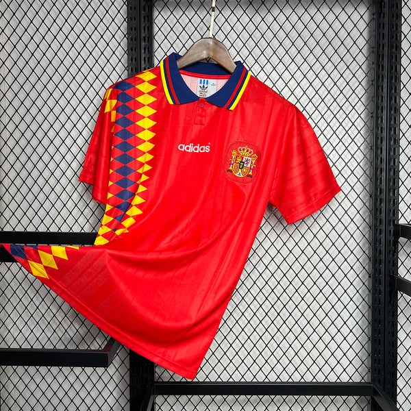 Spain 1994 Home Jersey — Retro Classic