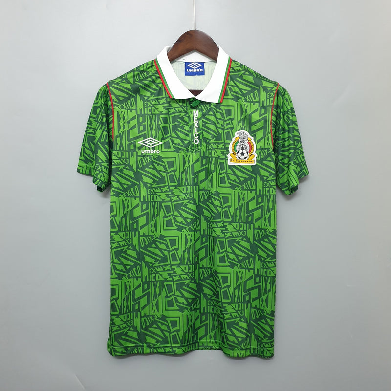 1994 Mexico Home Jersey — Retro Classic