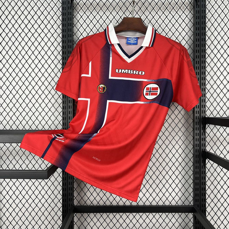 Norway 1998 Home Jersey — Retro Classic