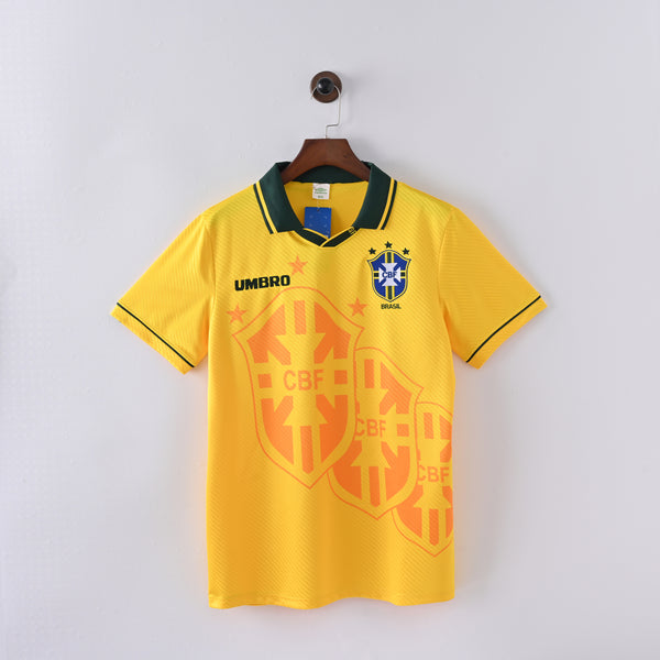 1994 Brazil Home Jersey — Retro Classic