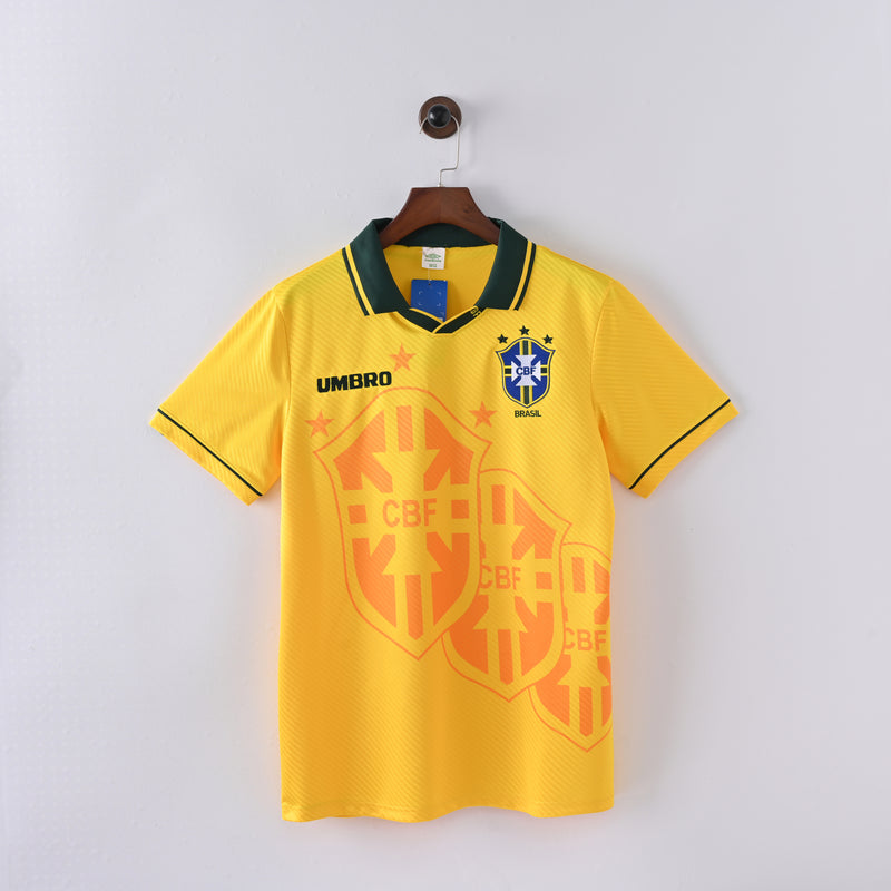 1994 Brazil Home Jersey — Retro Classic