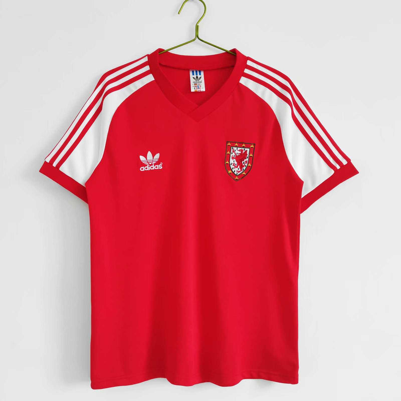 Wales 1982 Home Jersey — Retro Classic